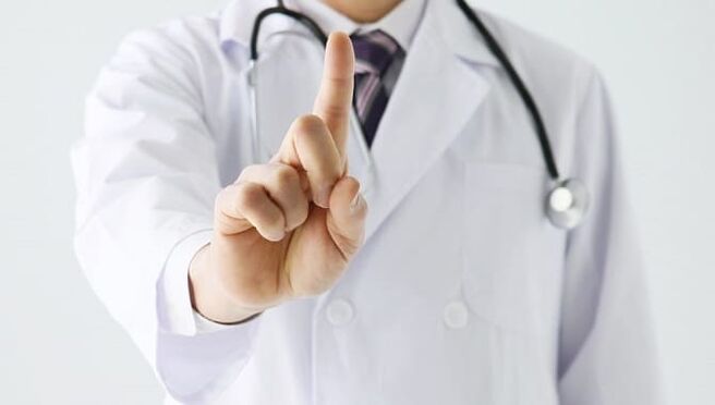 Diagnostic des parasites par un médecin